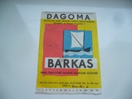PRL STARA ETYKIETA Z KOLEKCJI WINO BARKAS DAGOMA GDAŃSK