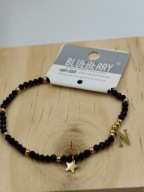 Blueberry Bransoletka damska Litera N Gwiazdka Stal 316L