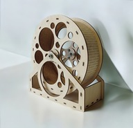 Drewniany kołowrotek dla chomików – cichy, stabilny i bezpieczny 17cm