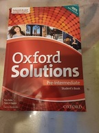 Oxford Solutions Pre-Intermediate Podręcznik Paul A. Davies, Tim Falla