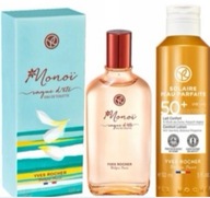 Yves Rocher 1 x Monoi Tahiti Vague d'ete 100ml + Mleczko-opalanie SPF 50