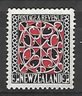 Nowa Zelandia x U426 herb sztuka MH VF ząb.14x15 1936r. x-25funtów