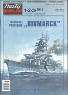 Mały Modelarz 1-2-3/2016 Pancernik Bismarck plus WRĘGI