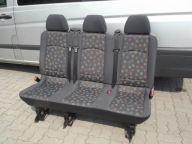 Fotele Mercedes Vito W639 Viano 03-14r. kanapa trzeci 3 rząd