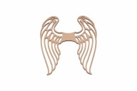 5X SKRZYDŁA ANIOŁA 2 ZE SKLEJKI SKRZYDŁA ANIOŁKA DREWNIANE BAZA DO MAKRAMY