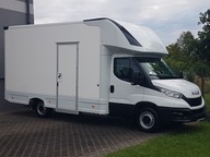 IVECO DAILY KONTENER NISKOPODŁOGOWY 4,43x2,23x2,42 SKLEP FOODTRUCK KAMPER
