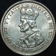 Litwa - 10 Litu 1936 - około menniczy egzemplarz