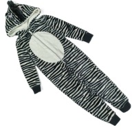 PAJAC DO SPANIA -PRZEBRANIE PLUSZ CIEPŁY -ZEBRA ROZM.110(4-5LAT)__