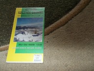 Ustroń Wisła Szczyrk dokładna mapa turystyczna