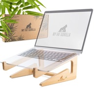 Podstawka stojak bambusowa pod laptop Macbook 15" ergonomiczny
