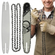 PROWADNICA DO PIŁY PILARKI STIHL MS170 MS180 + 2X ŁAŃCUCH ZESTAW 35CM 14"