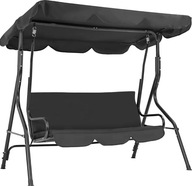 HUŚTAWKA OGRODOWA WOLNOSTOJĄCA 3-OSOBOWA ŁAWKA BUJANA DASZEK 140 x 45cm HIT