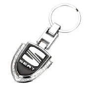 BRELOK BRELOCZEK do kluczy zawieszka SEAT czarny