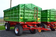Przyczepa Rolnicza PRONAR PT612 Dwuosiowa 12 Ton PLANDEKA GRATIS
