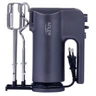 Mikser ręczny Adler AD4230 550W czarny 5 prędkości turbo hak mieszadła