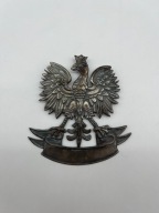 Orzeł policyjny II RP na hełm - oryginał przedwojenny- Policja Państwowa