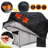 POKROWIEC NA GRILL OGRODOWY WODOODPORNY PLANDEKA MOCNA 147x61x122cm SCHOWEK