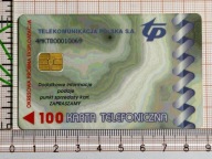 Chipowa Próbna Karta Telefoniczna nr 52P TP S.A.