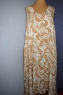 Blue Vanilla Piękna sukienka długa letnia asymetryczna z kieszeniami_48