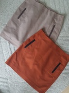 Spódnica ołówkowa biznesowa beżowa śliczna __2szt.________________ 38