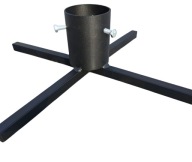 STOJAK POD NA CHOINKĘ CHOINKOWY METALOWY CZARNA STRUKTURA LOFT