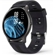ZEGAREK SMARTWATCH CZARNY OKRĄGŁY WIELOFUNKCYJNY