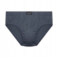 NETi Klasyczne Kolorowe Komfortowe Slipy Męskie Bawełniane 3-Pak XL