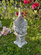 Budda FIGURA BETONOWA 37cm 5kg dekoracja ogrodowa Budda cztery twarze