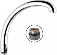 Wylewka wysoka stała chrom WKC-049B ZEGOR