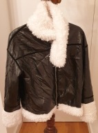 KURTKA/ Z BIAŁYM BARANKIEM WEEKENDOWA OBNIŻKA