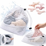 WOREK SIATKA DO PRANIA BIELIZNY BIUSTONOSZY SKARPET Z ZAMKIEM UNIWERSALNY