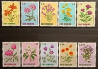 SAN MARINO Mi 984 - 993 ** - czysty - FLORA