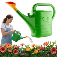 KONEWKA OGRODOWA Z SITKIEM 10L DO PODLEWANIA KWIATÓW ROŚLIN PLASTIKOWA