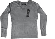 Miss Two Sweter damski szary grafitowy rozmiar 36 /S