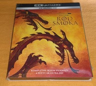 Gra o Tron: Ród Smoka Sezon 1 4x Blu-ray 4K UHD PL