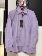 G Koszula Nikita delikatny melanż jasny fiolet lilia kieszeń M