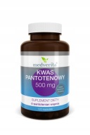 Medverita Kwas Pantotenowy 200 mg witamina B5 180 kaps