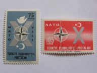 Turcja - 10 lat w NATO - Mi. 1830-31 **