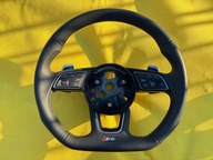 AUDI A4 A5 8W0 RS4 RS5 KOMPLETNA KIEROWNICA ORYGINALNA ŁOPATKI RS