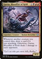 Karta Magic: The Gathering Garna, Bloodfist of Keld DMU