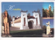 KOŃSKIE - ORANŻERIA EGIPSKA - KOŚCIÓŁ - POMNIK TADEUSZ KOŚCIUSZKO