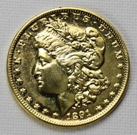 ONE DOLLAR USA 1891 r