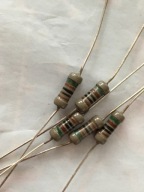 4x Rezystor 1 kOhm, 0,5%, 0,5 W