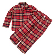 PIŻAMA CHŁOPIĘCA FLANELA DŁUGI RĘKAW-DŁUGIE SPODNIE ROZM.110__NEXT