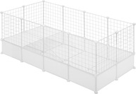 Wybieg dla gryzoni królików chomików małych psów klatka kojec modułowy