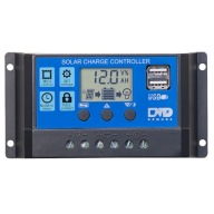 Sterownik ładowania paneli fotowoltaicznych regulator PWM solarny 12V - 24V