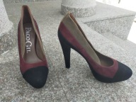 PACO GIL nr 38-39 eleganckie czółenka skóra nowe