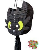 Piniata smok Szczerbatek (Jak wytresować smoka). XXL. Konfetti gratis.