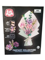 Klocki FANTASY COLLECTION LOVELY BOUQUET 405 el.Bukiet Kwiatów Mini Klocki
