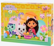 Puzzle Koci domek Gabi Gabbys Dollhause wielkanocne 50el prezent